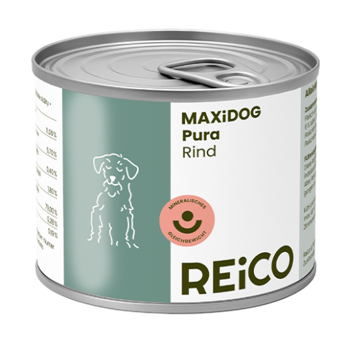 umido reico maxidog pura manzo &bull; Cuccioli e Crocchette, Reico Partner | Sano. Naturale. Minerale.