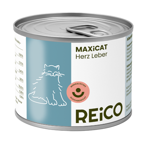 cibo gatti umido reico maxicat cuore fegato &bull; Cuccioli e Crocchette, Reico Partner | Sano. Naturale. Minerale.