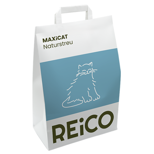 MAXiCAT Lettiera agglomerante per gatti 9 • Cuccioli e Crocchette, Reico Partner | Sano. Naturale. Minerale. maxisan-naturstreu lettiera naturale per gatti aggolmerante